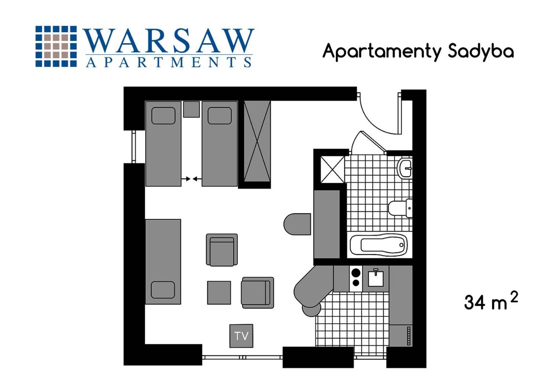 Warsaw Apartments - Apartamenty Sadyba מראה חיצוני תמונה